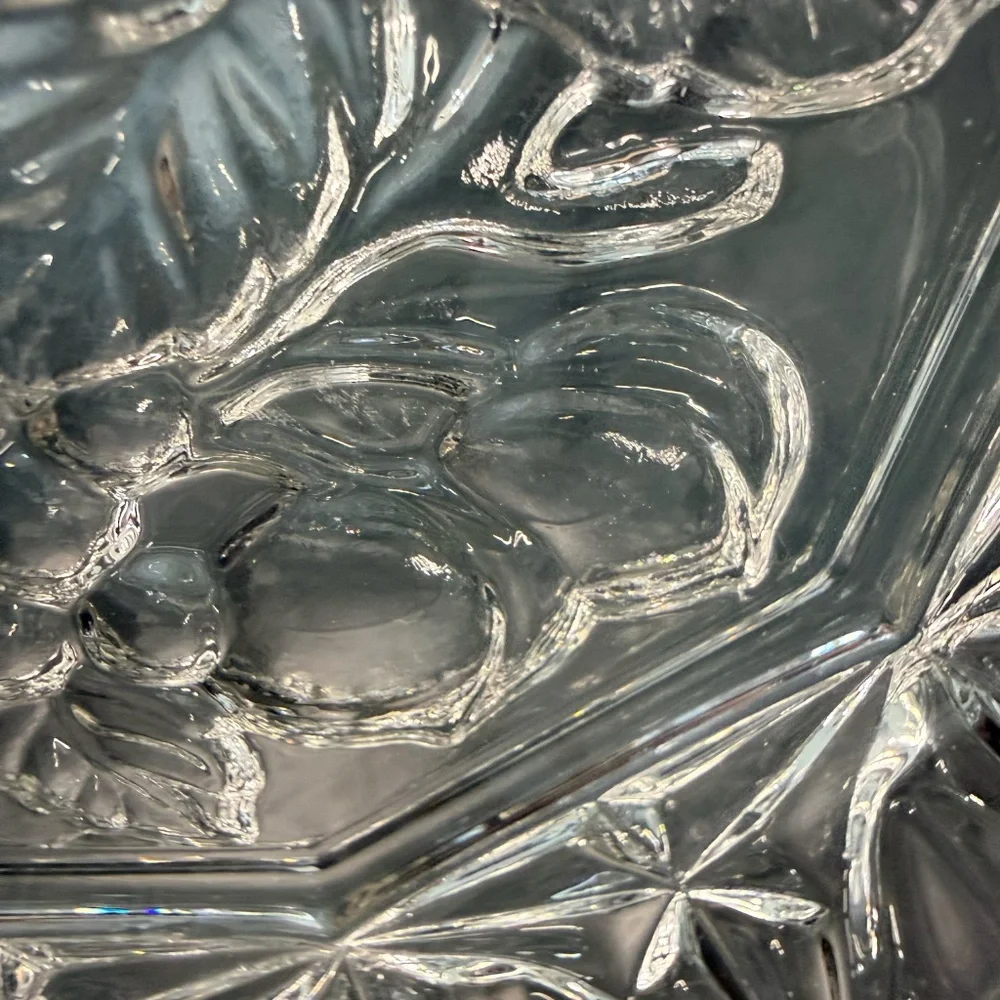 Federal Glass Fruit Trinket Dish/Bowl (Set of 2)